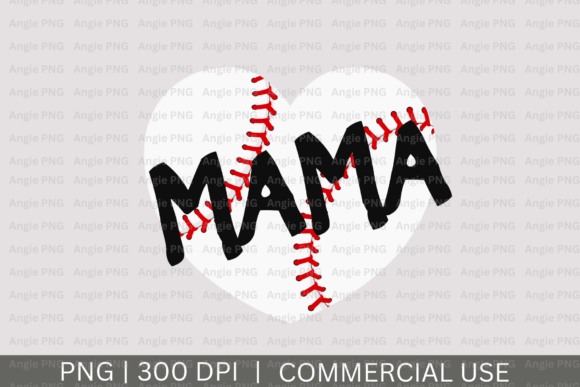 Baseball Mama PNG: A Versatile Design Asset