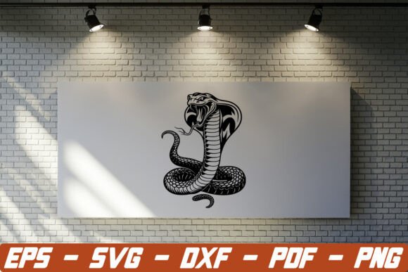 Cobra Snake Svg File, Snake Head Svg: A Digital Asset That Works as Hard as You Do