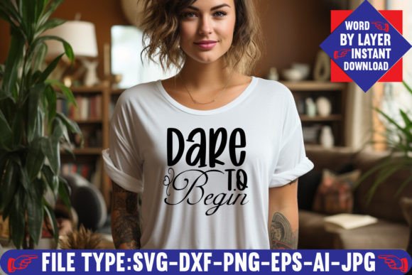 Dare to Begin Svg Design: Unlocking Creative Possibilities with Layered Vector Files