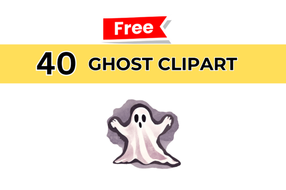 Elevate Your Visuals with Ghost Cliparts
