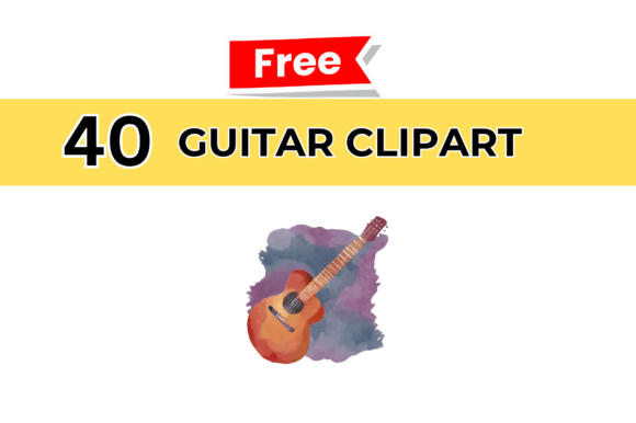 Guitar Cliparts for Creative Projects