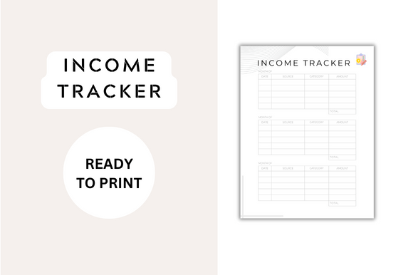 Income Tracker Printable: A Practical Tool for Financial Clarity and Creative Workflows
