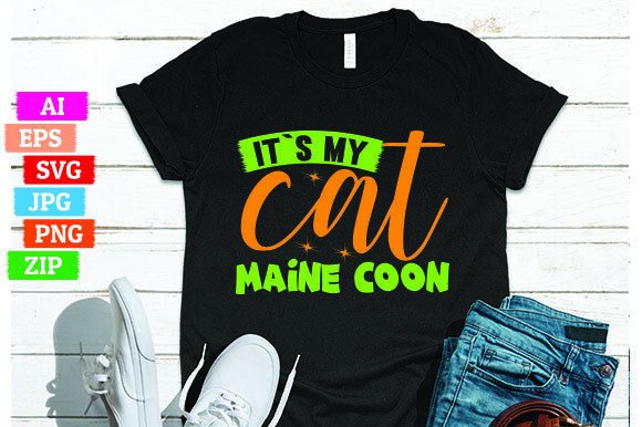 It's My Cat Maine Coon – Evaluating a Print‑on‑Demand T‑Shirt Design