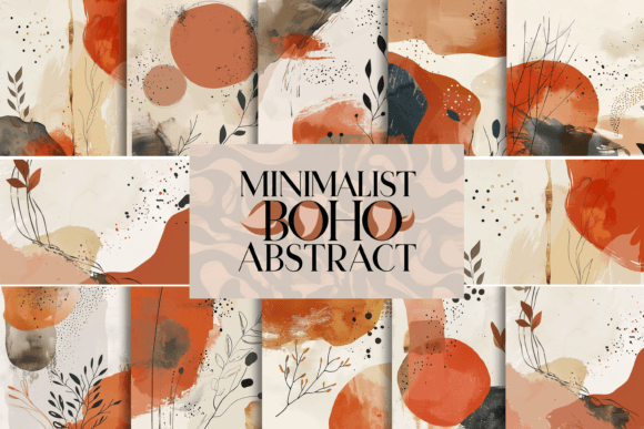 Minimalist Boho Abstract for Everyday Creativity