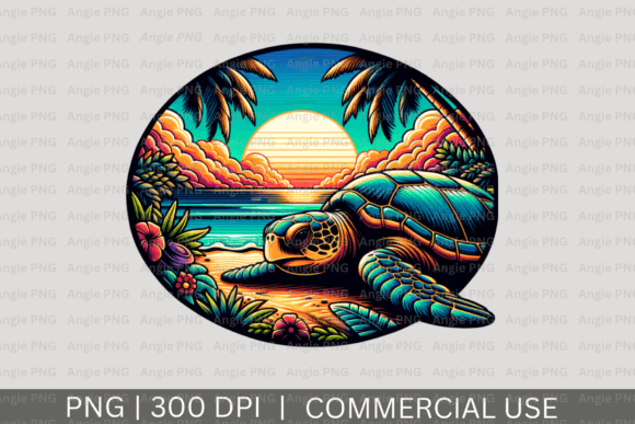 Sea Turtle PNG Clipart: A Versatile Design Resource for Creators and Small Businesses