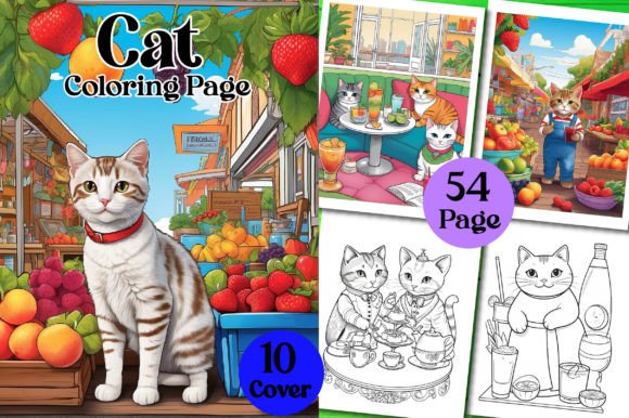 The Complete Guide to Creating and Selling a Cats Coloring Book for Kids on Amazon KDP