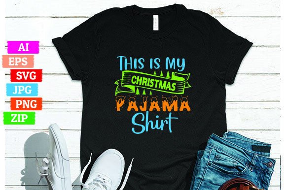 This is My Christmas Pajama Shirt: A Smart POD Design Choice