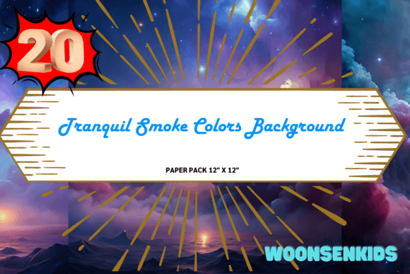 Top Tranquil Smoke Colors Background Watercolor PNG KDP Digital Paper: A Versatile Design Resource