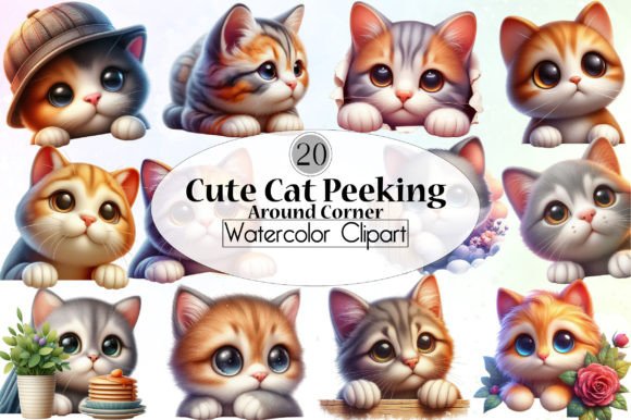 Why Cute Cat Peeking Around Corner Clipart Is a Surprising Asset for Modern Branding and Creative Work